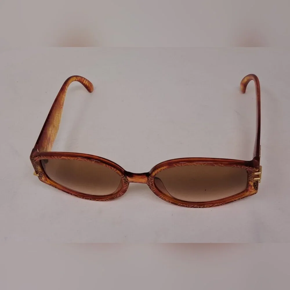 Christian Dior Women's Sunglasses Optyl Red Orange Vintage 80s 2603 40 57mm - Picture 8 of 16